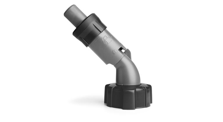 Kütuseotsik kombineeritud kanistrile 5+2,5 l